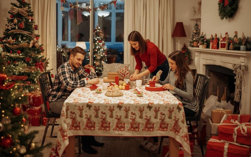 Cómo decorar la mesa en Navidad en 2025