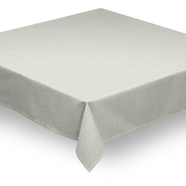 Mantel de hule texturizado geométrico beige gris BORA 1037